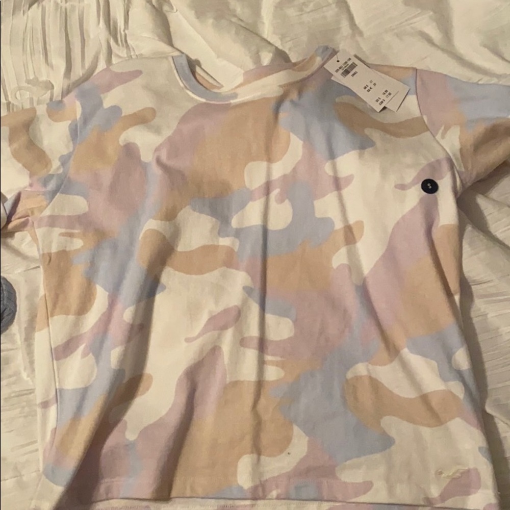 camo short sleeve.